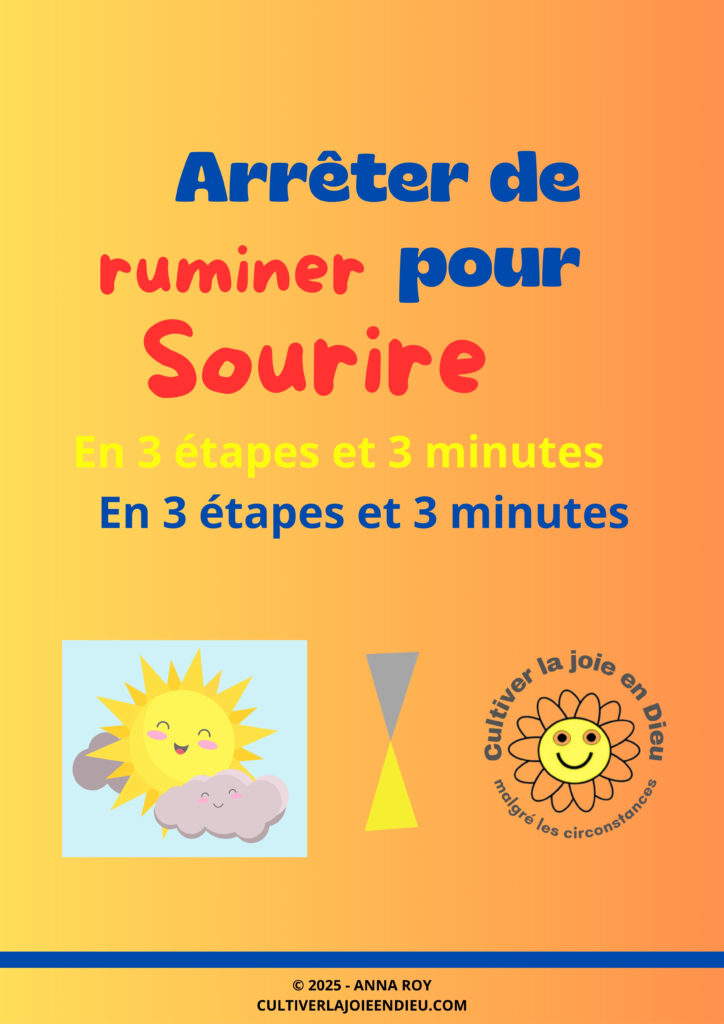 couverture du livret "Arrêter de ruminer pour sourire"